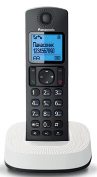 Радиотелефон Panasonic KX-TGC310 RU2 DECT AOH черный/белый