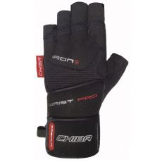 Велосипедные перчатки Chiba Premium Line Iron Plus II черный S
