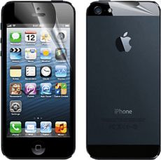 Защитная пленка для мобильного телефона LuxCase для Apple iPhone 5 Front and Back Суперпрозрачная